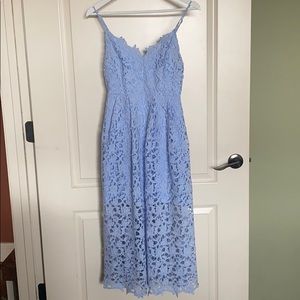 Periwinkle Lace Astr the Label dress